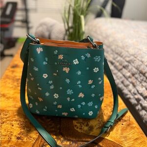 Coach Town Bucket Bag with Mystical Floral Print